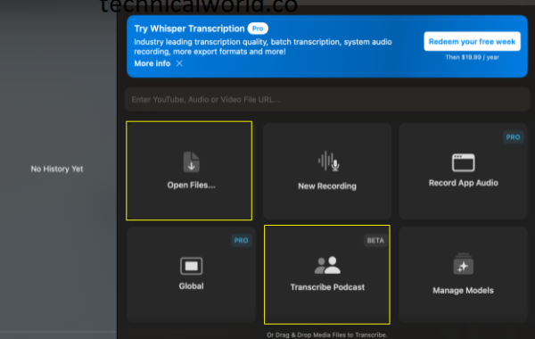 Whisper Transcription 